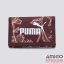 Puma barna / bézs virágos textil sport pénztárca 07896408