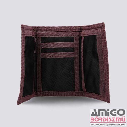 Puma barna / bézs virágos textil sport pénztárca 07896408