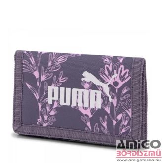   Puma lila / rózsaszín virágos textil sport pénztárca 07896411