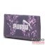 Puma lila / rózsaszín virágos textil sport pénztárca 07896411