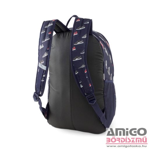 Puma sötétkék / cipőmintás textil hátizsák 07913311