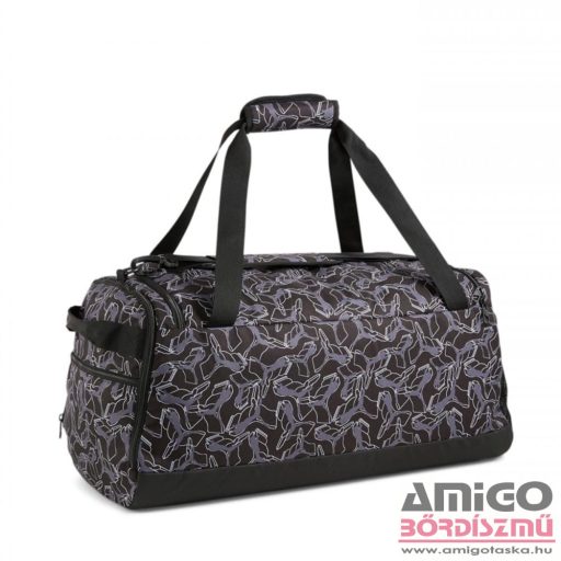 Puma fekete / szürke mintás sporttáska 07953111