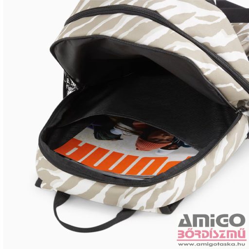 Puma barna / bézs mintás textil hátizsák 09069702