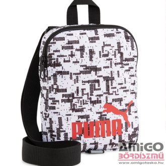 Puma fehér / fekete textil válltáska 09095812