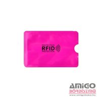 RFID fólia pink / feliratos fekvő