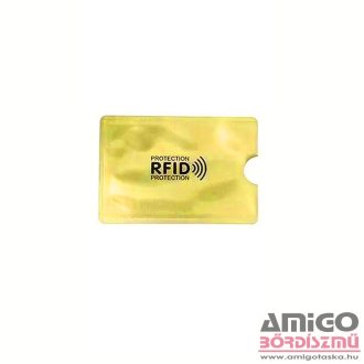 RFID fólia arany / feliratos fekvő