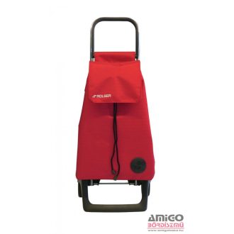 Rolser piros gurulós bevásárlókocsi 32L bab012 rojo
