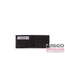 S . belmonte fekete férfi puha bőr pénztárca ms1021