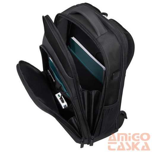Samsonite fekete laptop házizsák 15.6 mysight 135071-1041