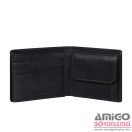 Samsonite fekete kicsi férfi bőr pénztárca attack2 140976-1041