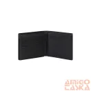 Samsonite fekete kicsi férfi bőr pénztárca attack 2 144453-1041