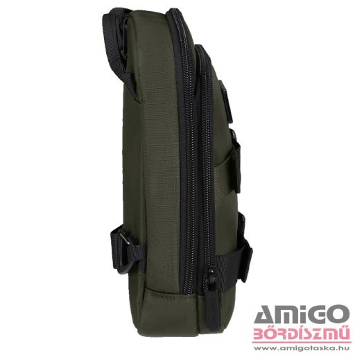 Samsonite zöld férfi válltáska 7.9 146458-3869 crossover