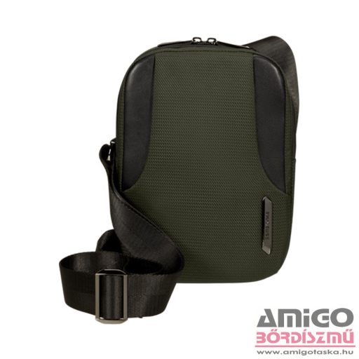 Samsonite zöld férfi válltáska 7.9 146514-3869 xbr2.0