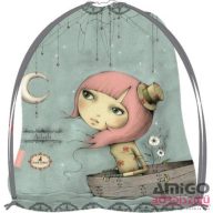 Santoro zöld / hajós tornazsák