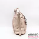 Silvia rosa rosegold erezett női műbőr váll / hátitáska sr-5593zn