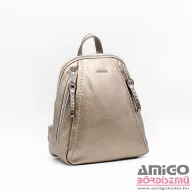 Silvia rosa bronz műbőr női hátizsák sr-6634zn