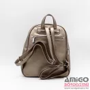 Silvia rosa bronz műbőr női hátizsák sr-6634zn