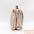 Silvia rosa rosegold női műbőr válltáska sr6791