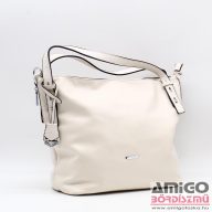 Silvia rosa bézs műbőr női válltáska sr8256