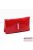 Lewitzky piros lakk / matt egyenesköves swarovski tripla cipzáras pénztárca