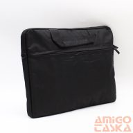 Textil fekete laptop táska b6701