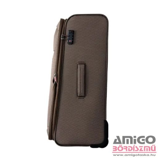 Touareg bronz / narancssárga textil kétkerekű nagy bőrönd air6494
