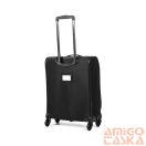 Touareg fekete textil négykerekű kicsi bőrönd air6932