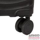 Touareg fekete polypropylén négy kerekű nagy bőrönd tou-8002