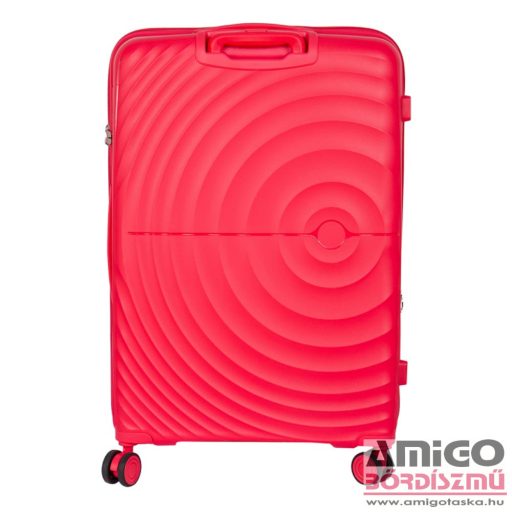Touareg pink polypropylén négy kerekű nagy bőrönd tou-8002