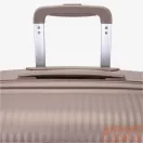 Touareg metál pezsgőarany polypropylén négy kerekű kicsi bőrönd tou-8009