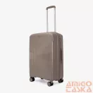 Touareg metál pezsgőarany polypropylén négy kerekű közepes bőrönd tou-8009
