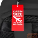 Touareg fekete textil hátizsák cabin pro tou9237
