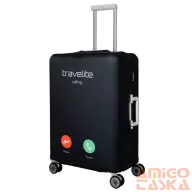 Travelite fekete bőröndhuzat M 316-05