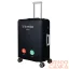 Travelite fekete bőröndhuzat M 316-05