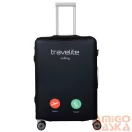 Travelite fekete bőröndhuzat M 316-05