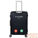 Travelite fekete bőröndhuzat M 316-05