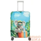Travelite kék / koala mintás bőröndhuzat M 316-96