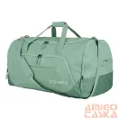 Travelite világos zöld kaptármintás textil 120L sporttáska kick off 6916-80