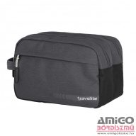   Travelite sötétkék / fekete / kaptármintás neszeszer 6920-04