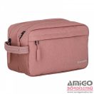 Travelite rózsaszín kaptármintás neszeszer 6920-14