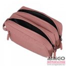 Travelite rózsaszín kaptármintás neszeszer 6920-14