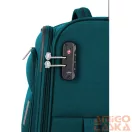 Travelite türkiz négy kerekű textil nagy bőrönd priego 8000349-22