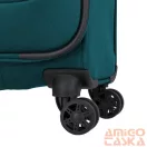 Travelite türkiz négy kerekű textil nagy bőrönd priego 8000349-22