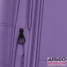 Travelite lila négy kerekű textil nagy bőrönd rügen 80949-19