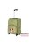 Travelite zöld / kutyás kétkerekű textil gyerek bőrönd 81697-80 youngster