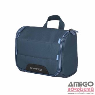 Travelite kék / kaptármintás neszeszer skaii 92602-25