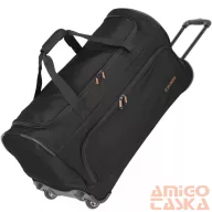   Travelite fekete / narancssárga gurulós utazótáska 89l 96277-01