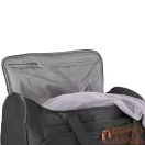 Travelite fekete / narancssárga gurulós utazótáska 89l 96277-01
