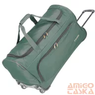   Travelite zöld / narancssárga gurulós utazótáska 89l 96277-86