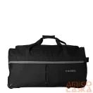 Travelite fekete / szürke gurulós utazótáska 73L 96283-01